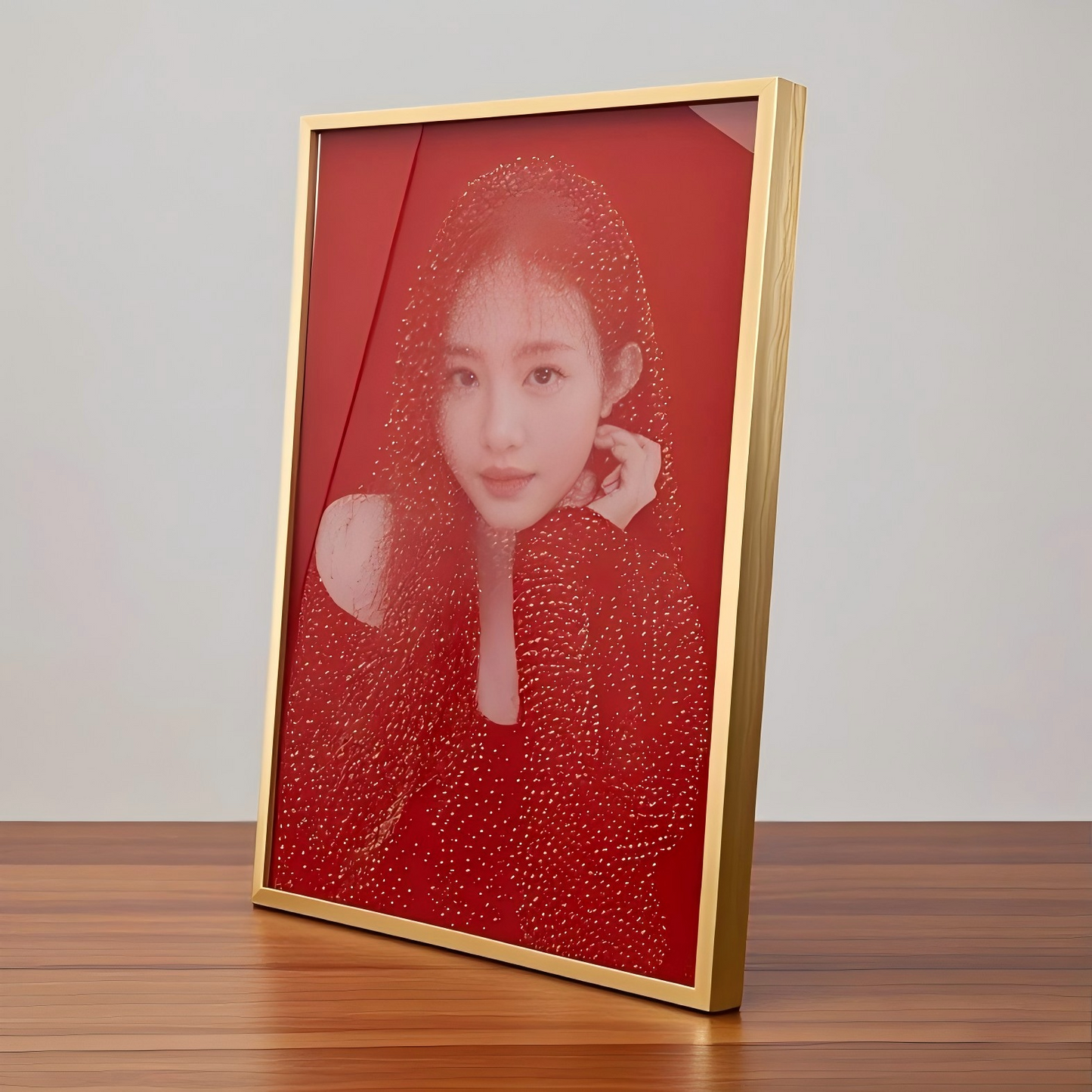 Private customization, handmade glass painting, commemorative gifts, customized for love, romantic to death