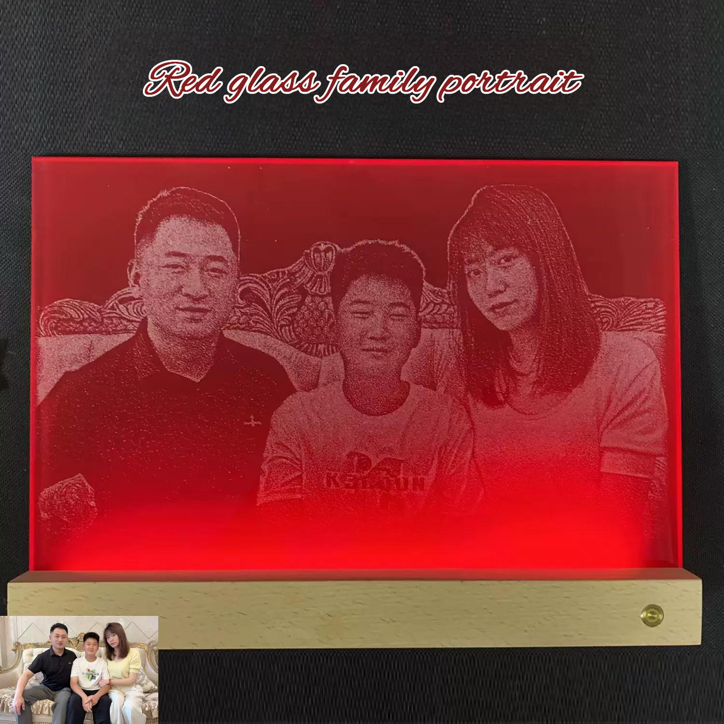 Private customization, handmade glass painting, commemorative gifts, customized for love, romantic to death