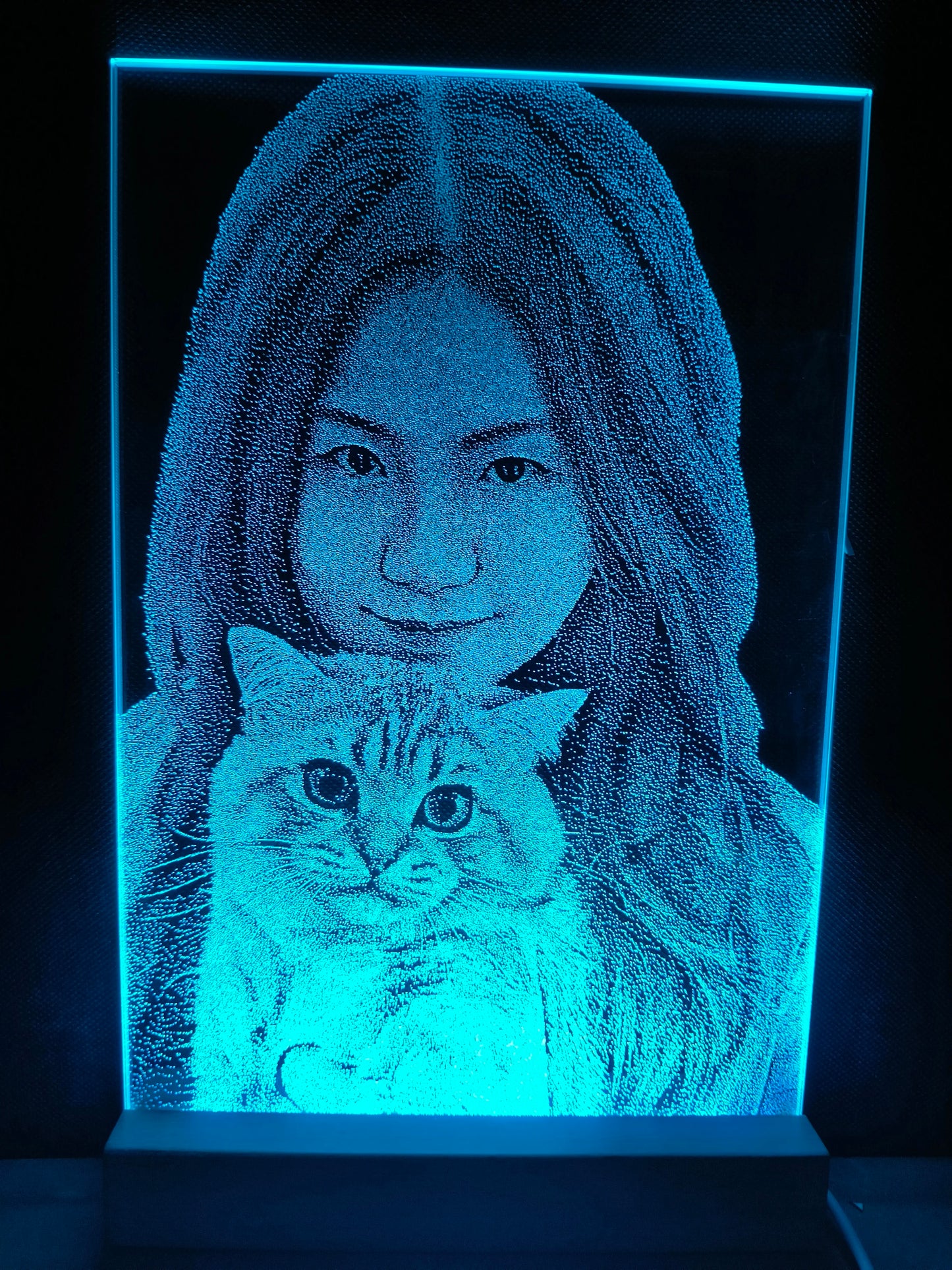 Private customization, handmade glass painting, commemorative gifts, customized for love, romantic to death